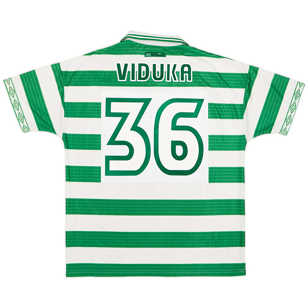 Retro Celtic Shirt Home 1997/99 VIDUKA #36