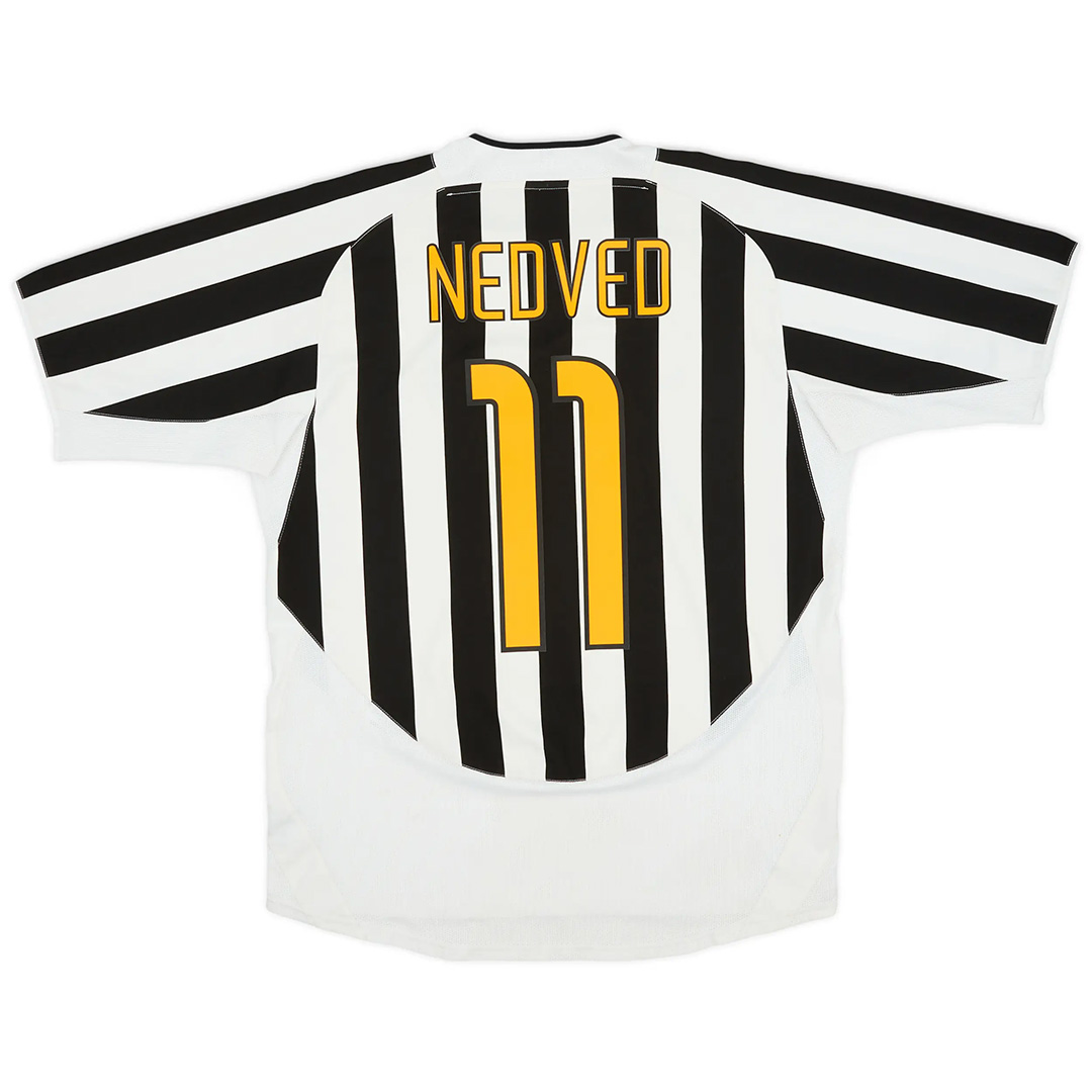 Retro Juventus Shirt Home 2003/04 NEDVED #11