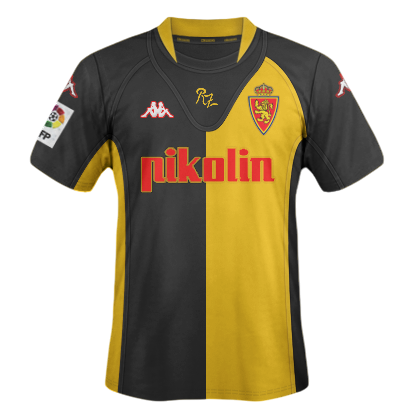 Retro Real Zaragoza Away Shirt 2001/02