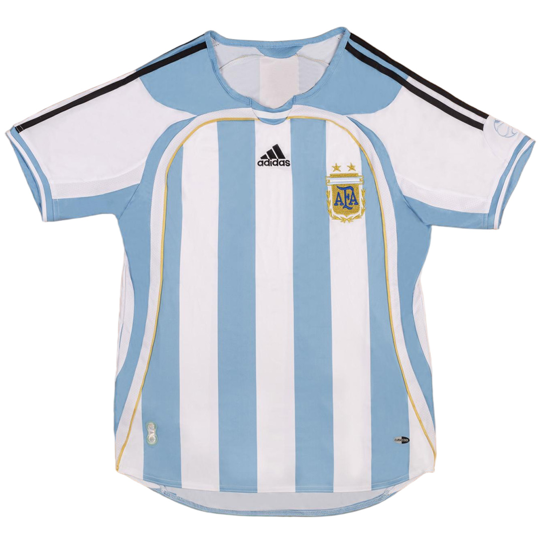 Retro Argentina Home Shirt World Cup 2006