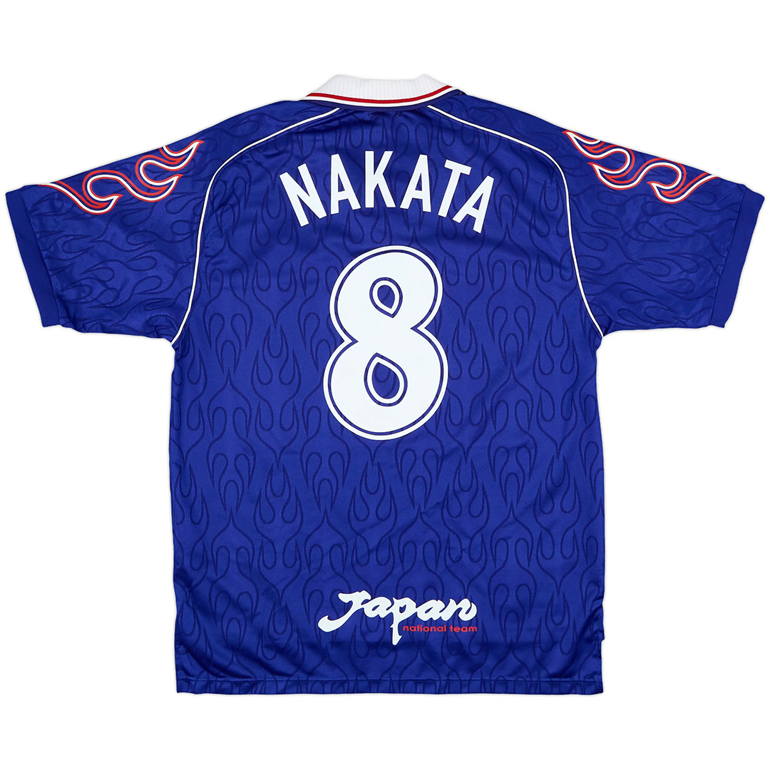 Retro Japan Home Shirt World Cup 1998 Nakata #8