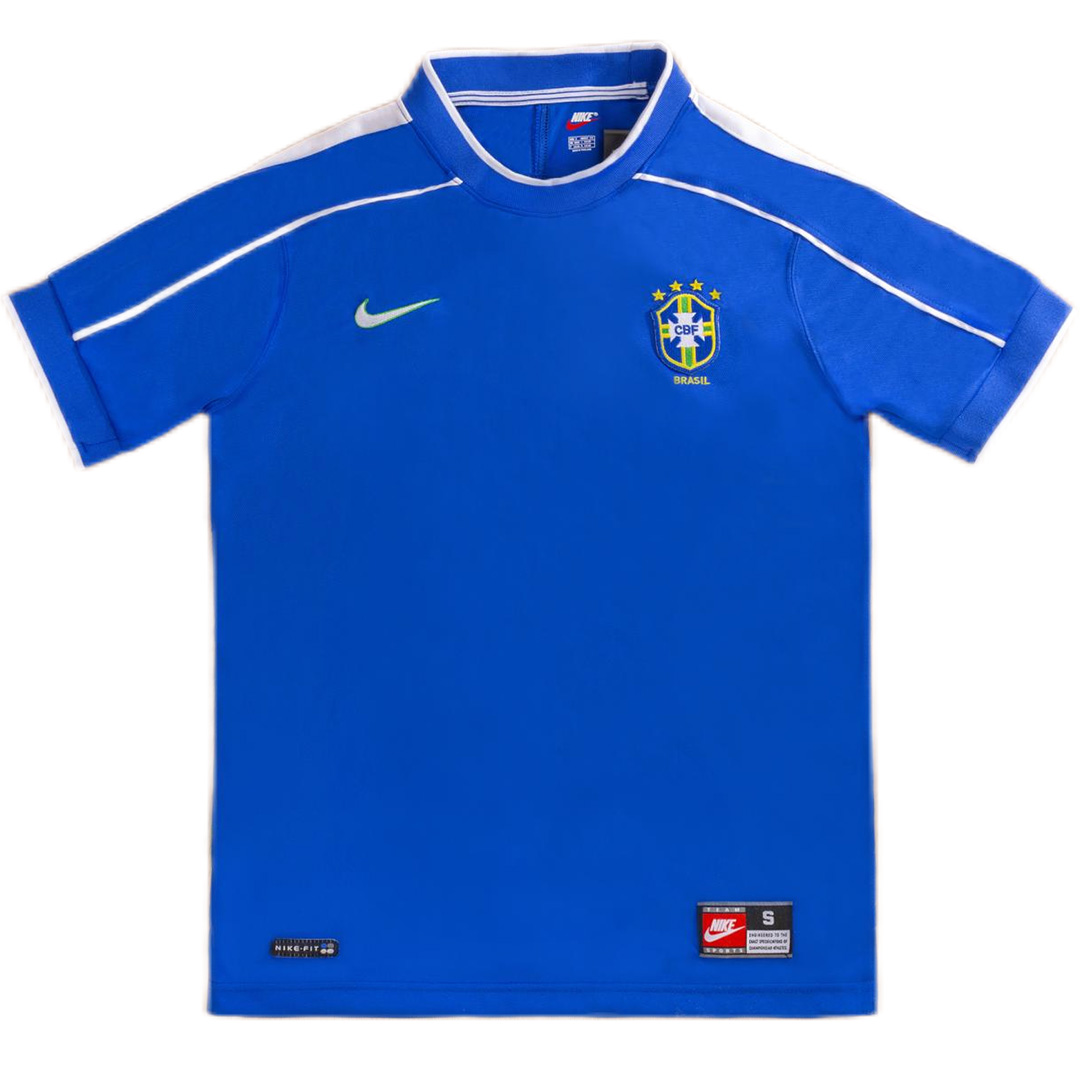 Retro Brazil Away Shirt World Cup 1998