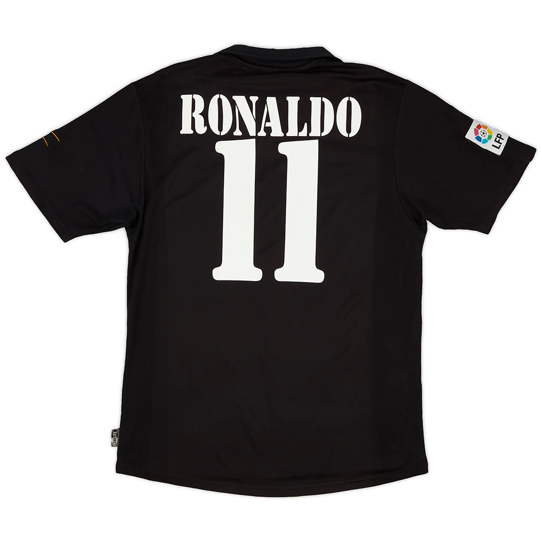 Retro Real Madrid Centenary Away Shirt 2002/03 Ronaldo #11