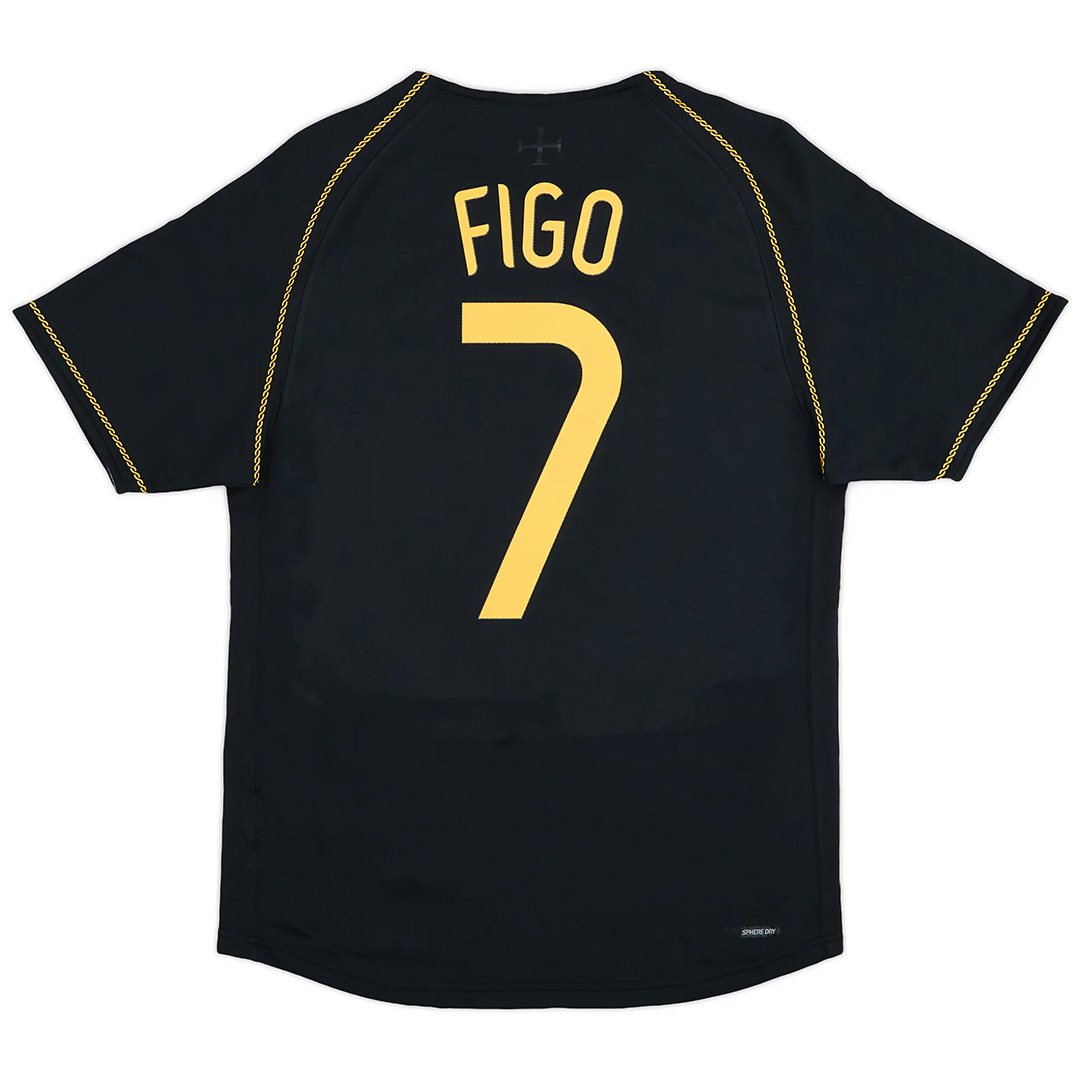 Retro Portugal Away Shirt World Cup 2006 FIGO #7