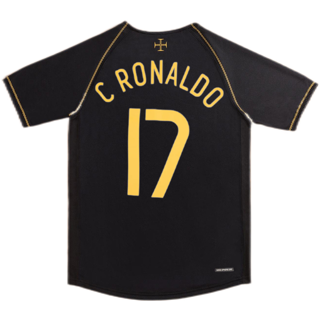 Retro Portugal Away Shirt World Cup 2006 C.RONALDO #17