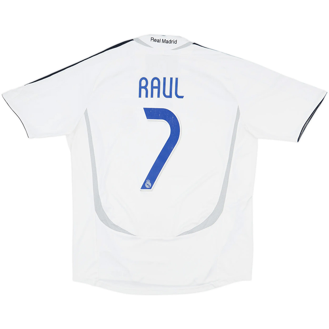 Retro Real Madrid Home Shirt 2006/07 RAUL #7