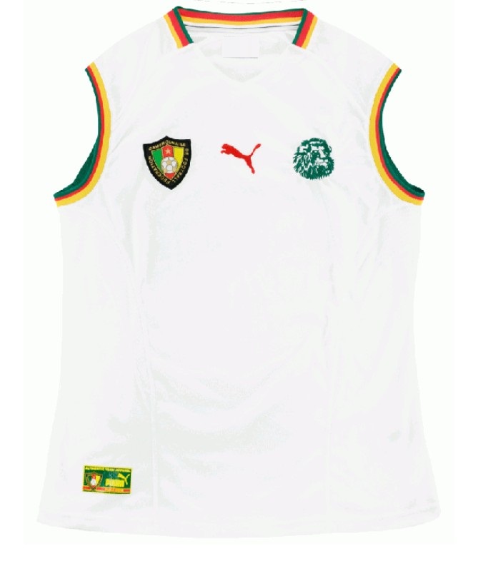 Retro Cameroon Away Shirt 2002