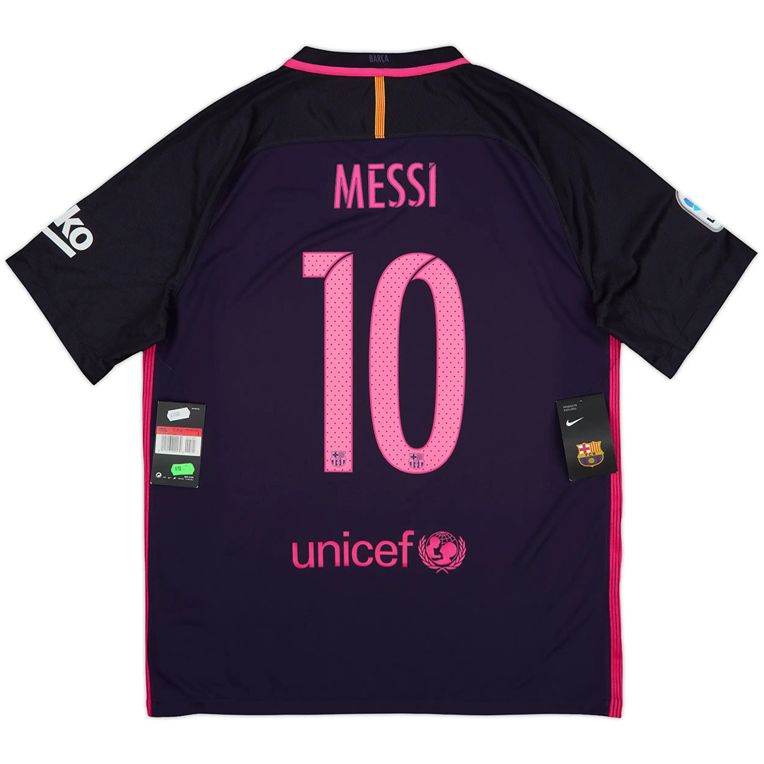 Retro Barcelona Away Shirt 2016/17 Messi #10