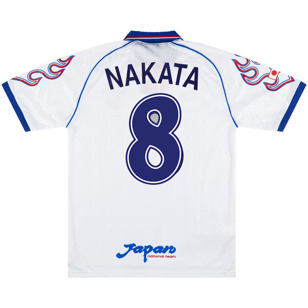 Retro Japan Away Shirt 1998 Nakata #8