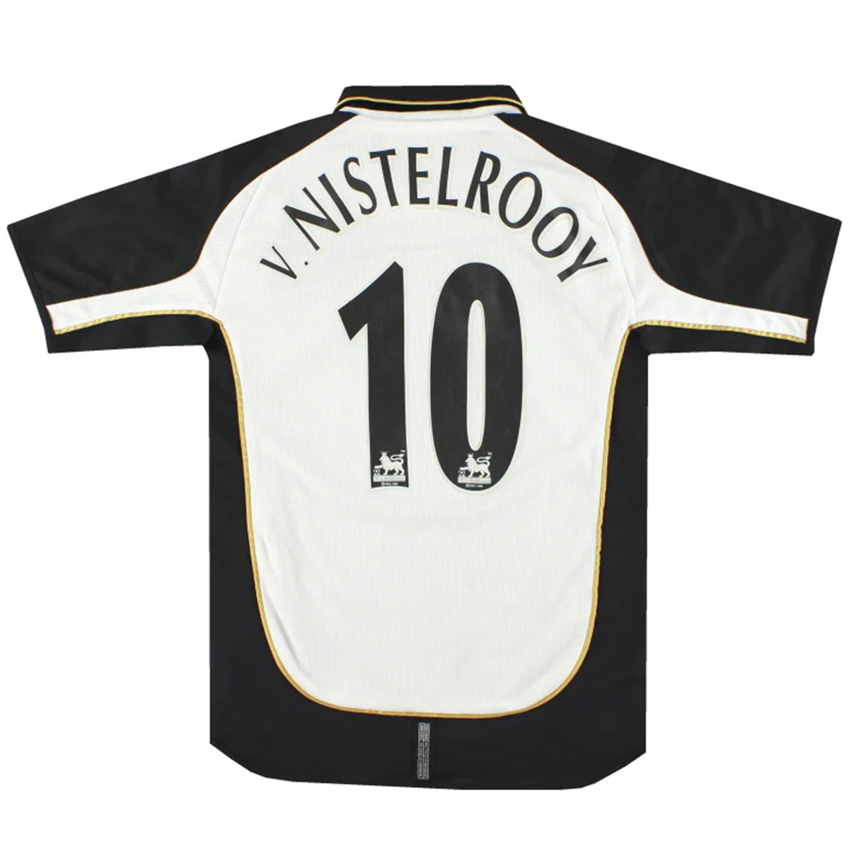Retro Manchester United Centenary Away Shirt 2001/02 v.NISTELROOY #10