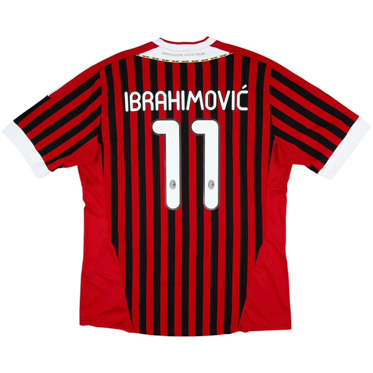 Retro AC Milan Home Shirt 2011/12 Ibrahimovic #11