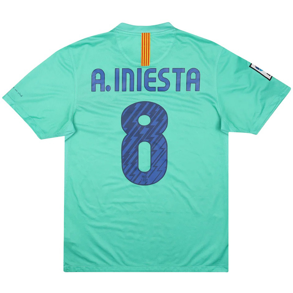 Retro Barcelona Away Shirt 2010/11 A.INIESTA #8