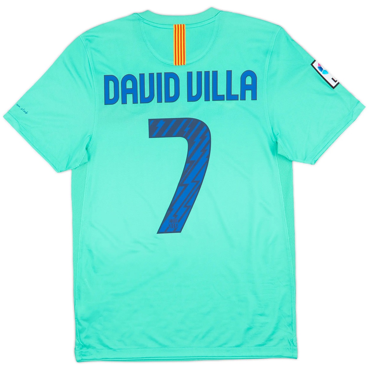 Retro Barcelona Away Shirt 2010/11 David Villa #7